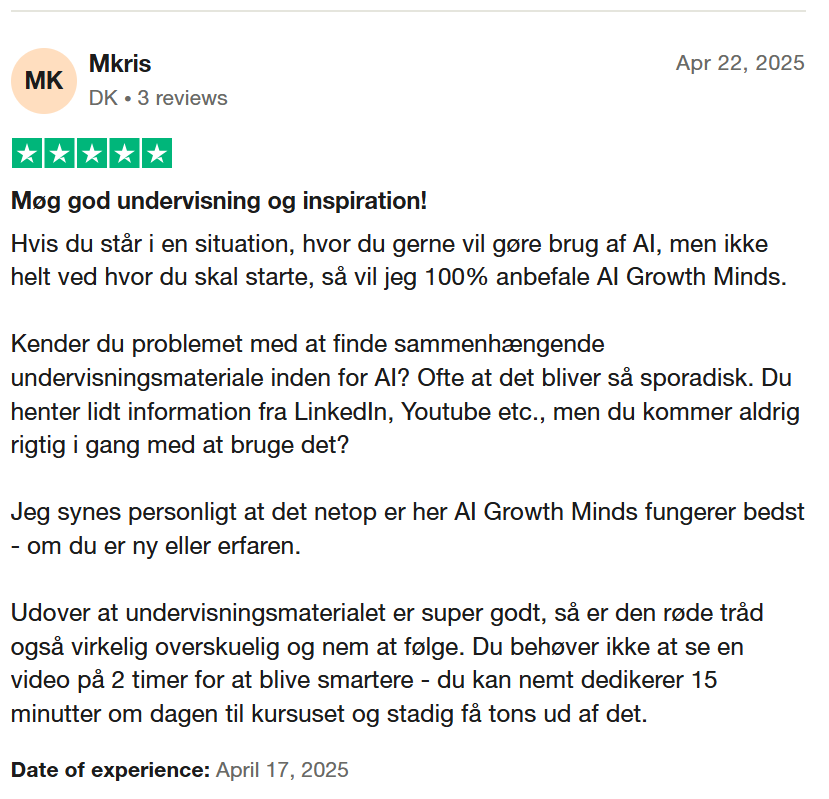 "Møg god undervisning og inspiration!" - Matti Ljungberg
